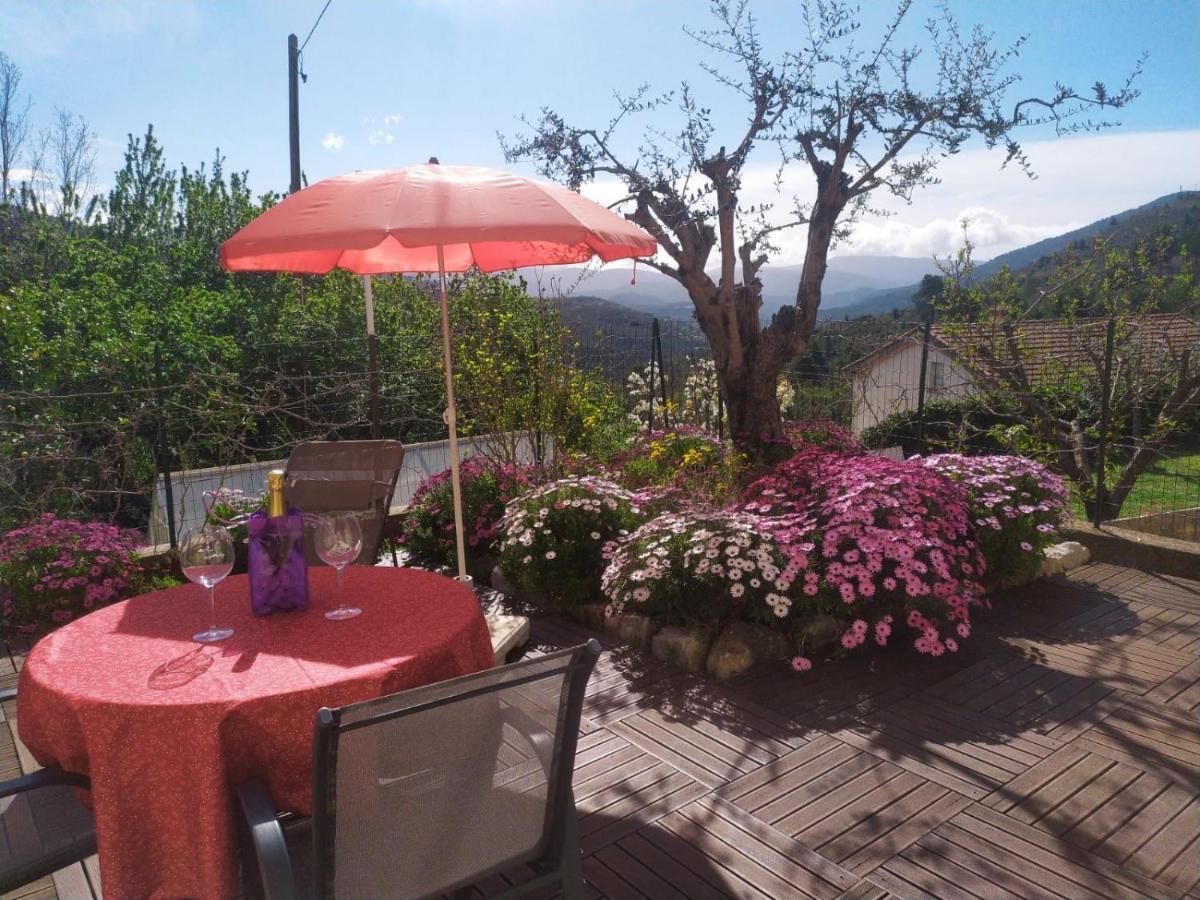 Studio Le Romantique A 20 Kms De Nice Bendéjun Exterior photo