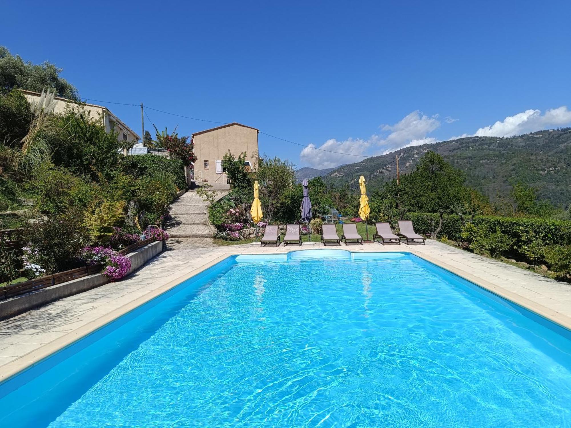 Studio Le Romantique A 20 Kms De Nice Bendéjun Exterior photo