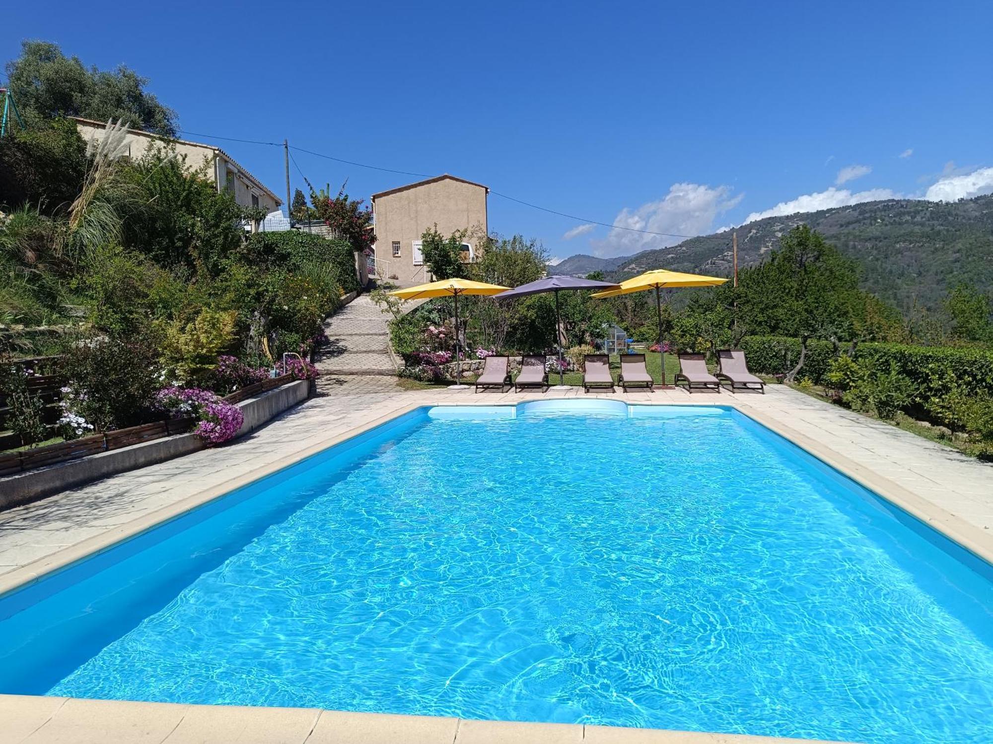Studio Le Romantique A 20 Kms De Nice Bendéjun Exterior photo