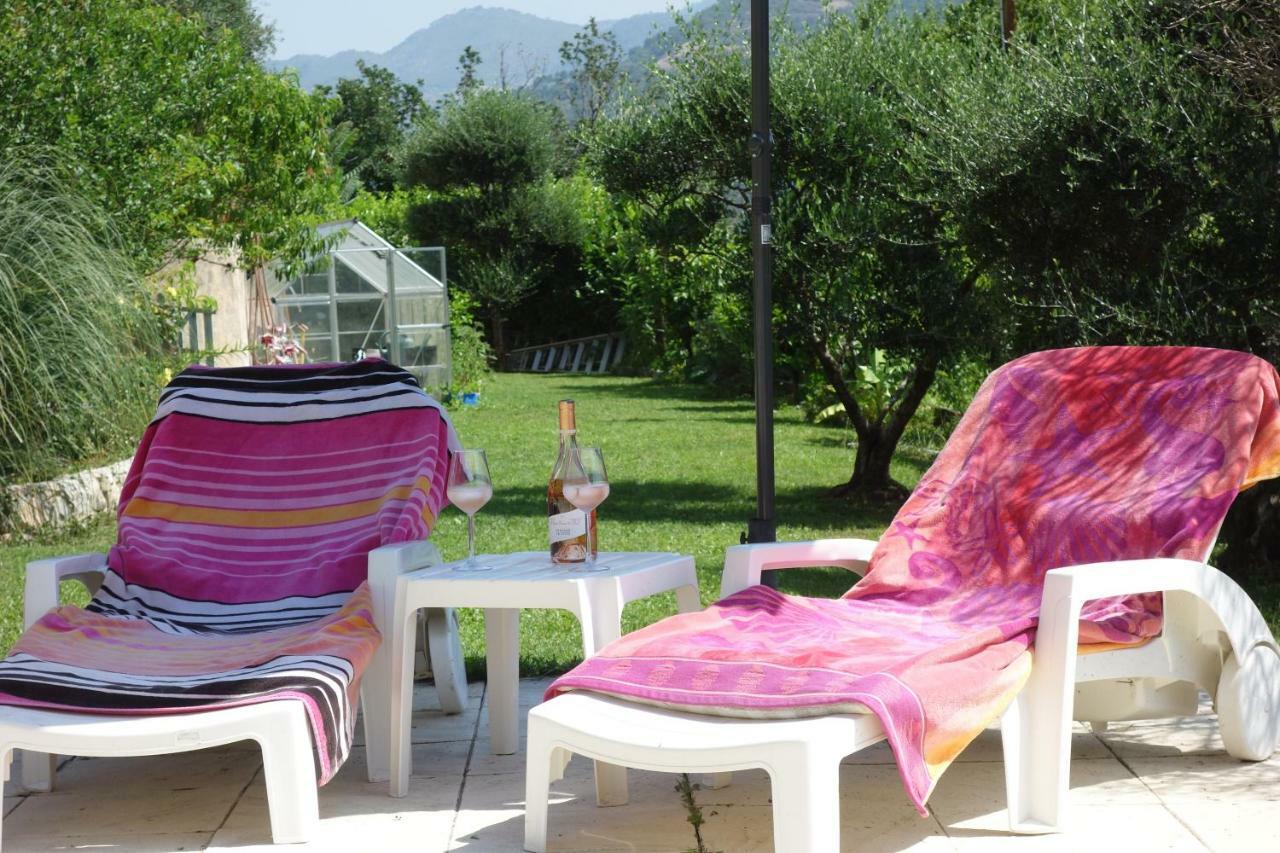 Studio Le Romantique A 20 Kms De Nice Bendéjun Exterior photo